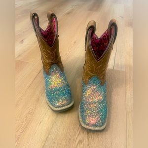 Glitter cowgirl boots